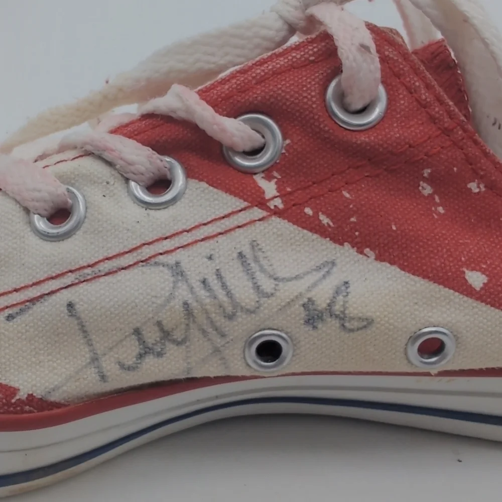 Converse Autographed Patty Mills #8 + NBA All Star Sneakers - Picture 2 of 12